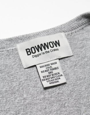 BOW WOW / WEATHERED 88/12 LS TEE - NAVY CREW