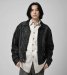 BOW WOW / LACE-UP LEATHER TRUCKER JACKET