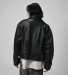 BOW WOW / LACE-UP LEATHER TRUCKER JACKET