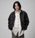 BOW WOW / LACE-UP LEATHER TRUCKER JACKET