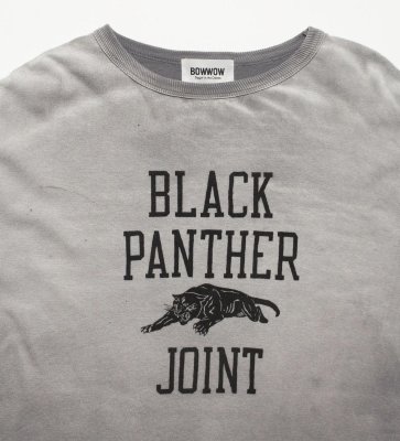 BOW WOW / WEATHERED 88/12 LS TEE – BLACK PANTHER