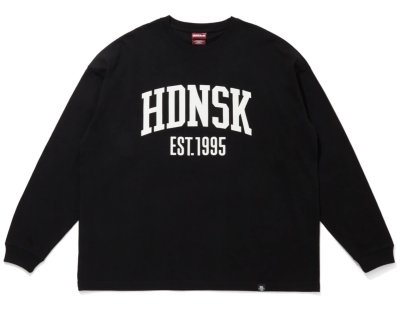 HIDE AND SEEK / College L/S Tee(26aw)