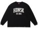 HIDE AND SEEK / College L/S Tee(26aw)