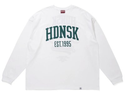 HIDE AND SEEK / College L/S Tee(26aw)