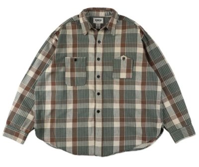BOW WOW / MOUNTAIN POCKET FLANNEL SHIRT