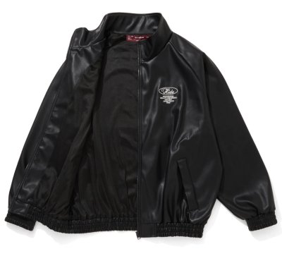 HIDE AND SEEK / Track Jacket(PU Leather)