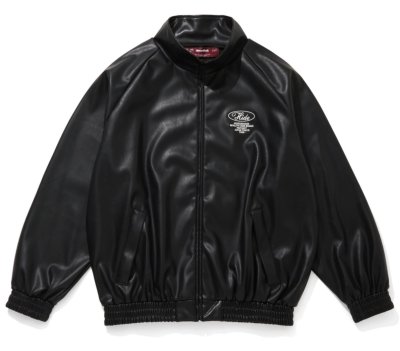 HIDE AND SEEK / Track Jacket(PU Leather)