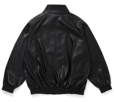 HIDE AND SEEK / Track Jacket(PU Leather)