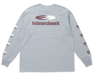 HIDE AND SEEK / Circle Logo L/S Tee