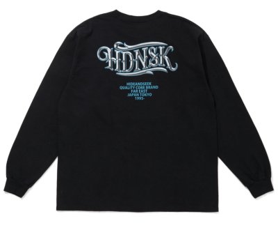 HIDE AND SEEK / X-Logo L/S Tee