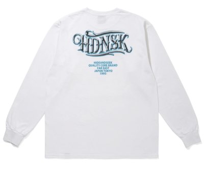 HIDE AND SEEK / X-Logo L/S Tee