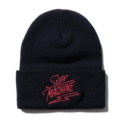 SOFTMACHINE / LIGHTNING LOGO KNIT CAP