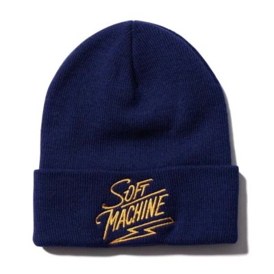 SOFTMACHINE / LIGHTNING LOGO KNIT CAP