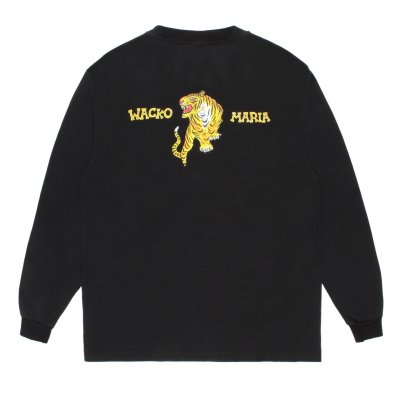 WACKO MARIA / TIM LEHI / WASHED HEAVY WEIGHT LONG SLEEVE T-SHIRT