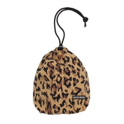 WACKO MARIA / LEOPARD DRAWSTRING POUCH