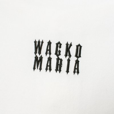 WACKO MARIA / HEALTHKNIT / HENLEY NECK LONG SLEEVE T-SHIRT