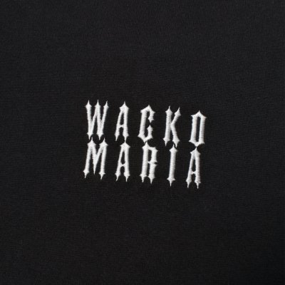 WACKO MARIA / HEALTHKNIT / HENLEY NECK LONG SLEEVE T-SHIRT