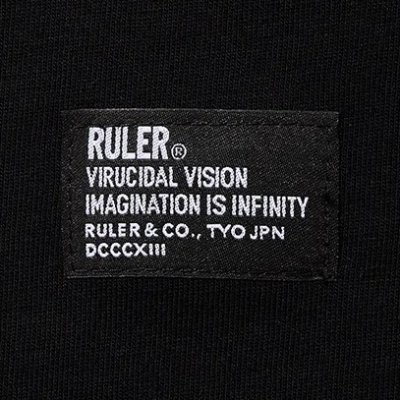 RULER / I AGAINST I 6.5oz L/S TEE