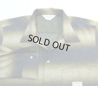 画像5: ANDFAMILY/Field one Shirts（グラデーションボーダーシャツ）/ベージュ (5)