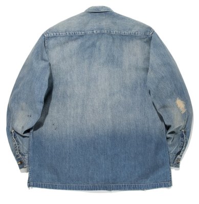 BOW WOW / DENIM ZIP WORK SHIRT JACKET
