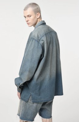 BOW WOW / DENIM ZIP WORK SHIRT JACKET