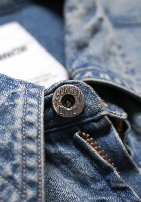 BOW WOW / DENIM ZIP WORK SHIRT JACKET