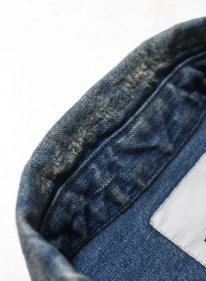 BOW WOW / DENIM ZIP WORK SHIRT JACKET
