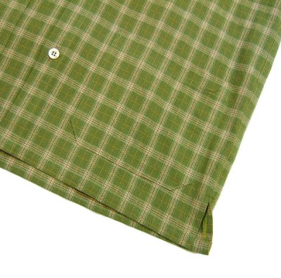 画像5: ANDFAMILY/Cross Stitch SH(チェックシャツ)/グリーン (5)