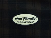 画像3: ANDFAMILY/Outdoorsman‘Buffalo Plaid’（フード付きチェックウールジャケット）/ブラウン