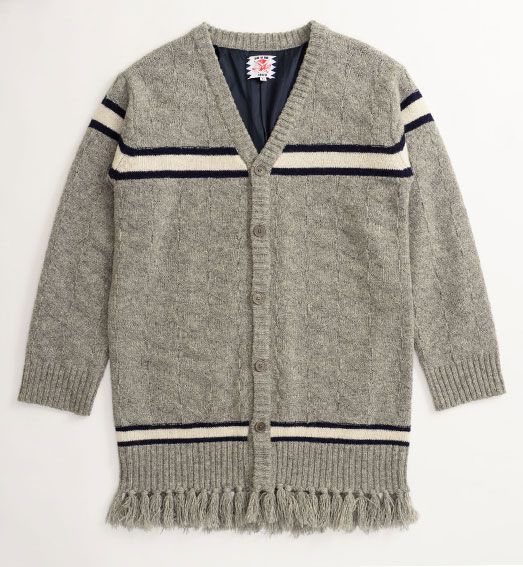 ☆50%OFF☆ SON OF THE CHEESE ＜サノバチーズ＞ / RUG CARDIGAN（ロングカーディガン） / グレー - SOWLD