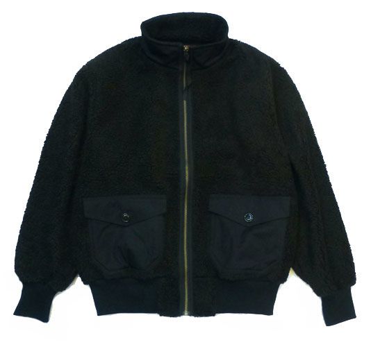 BOA FLEECE ZIP JKT ボアフリースジャケット-ハイドアンドシーク 通販 HIDE AND SEEK 店舗-SOWLD