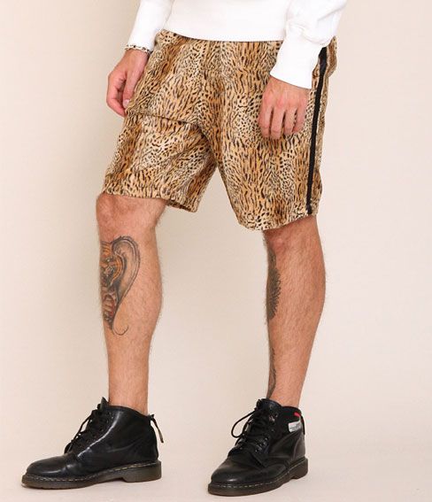 Bedwin The Heartbreakers ベドウィン 5 L Zebra Pants Mani フェイクファーショートパンツ ゼブラ レオパード2色展開 Sowld Bedwin The Heartbreakers ベドウィン 5 L Zebra Pants Mani フェイクファーショートパンツ ゼブラ レオパード2色展開 Sowld