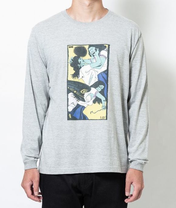 Face long shirt ロングスリーブTシャツ-サノバチーズ 通販 SON OF THE CHEESE 店舗-SOWLD