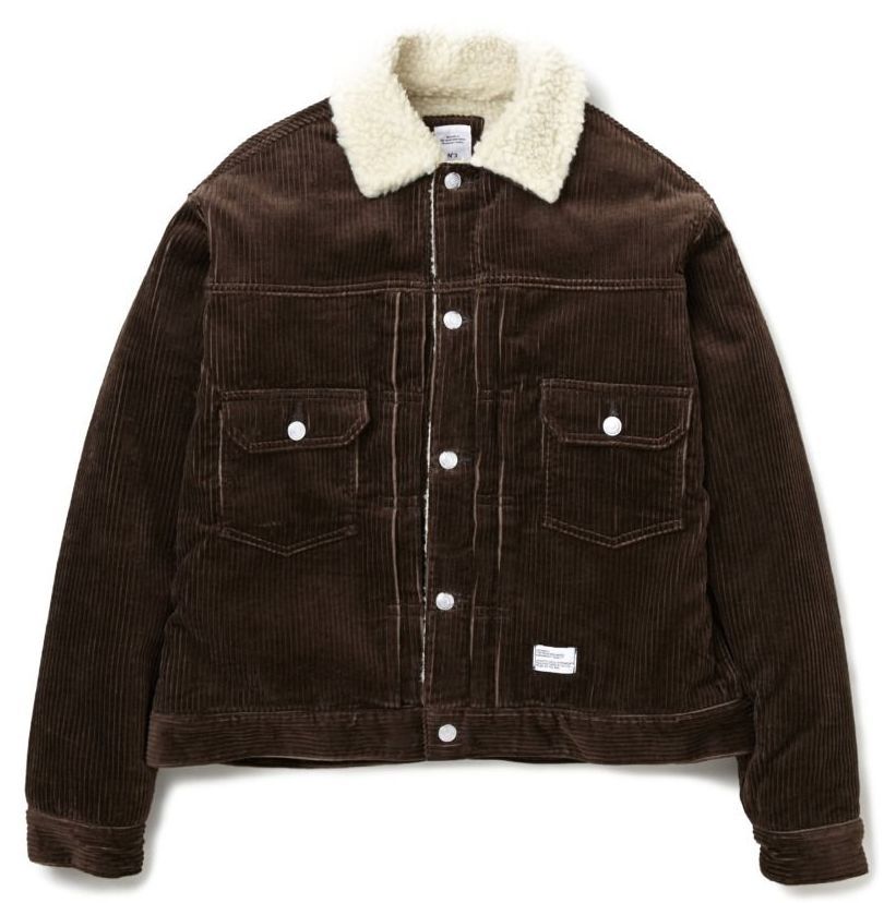 2ND TYPE CORDUROY BOA JACKET 'SHAUN' コーデュロイボアジャケット ...