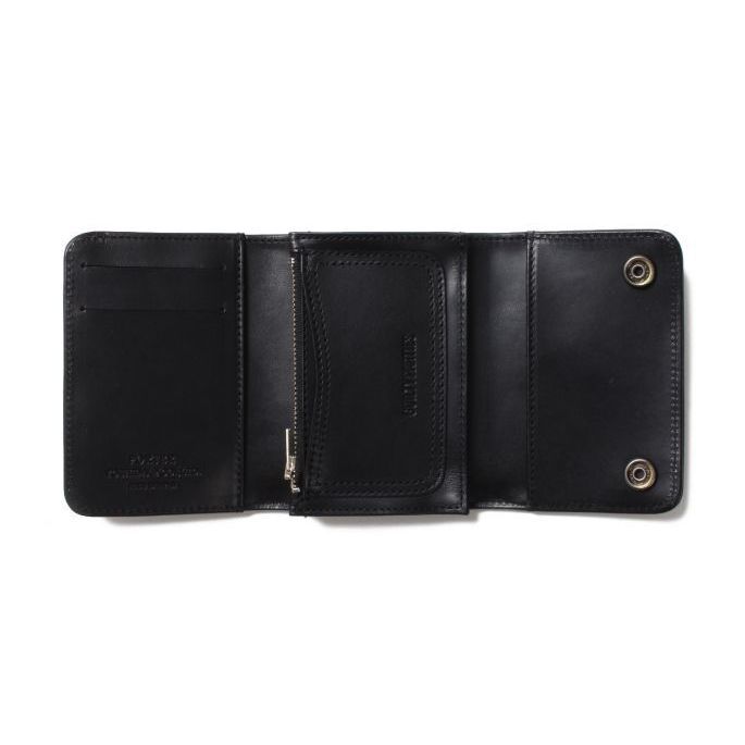 WACKO MARIA＜ワコマリア＞/WALLET＜TYPE-3＞（PORTERダブルネームレザーウォレット）/ブラック