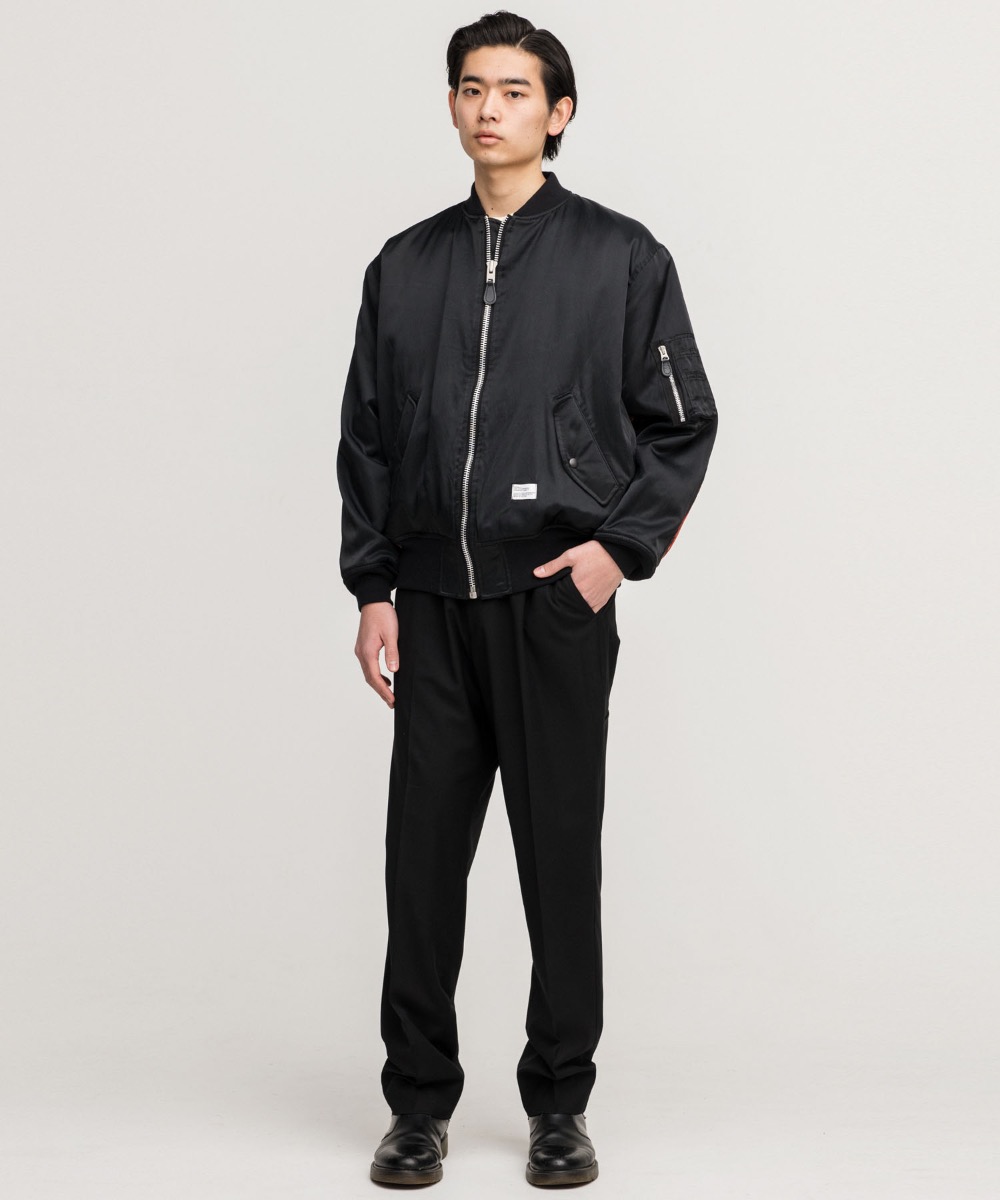 MILITARY TYPE MA-1 JACKET 'GUNDY' リバーシブルMA-1ジャケット