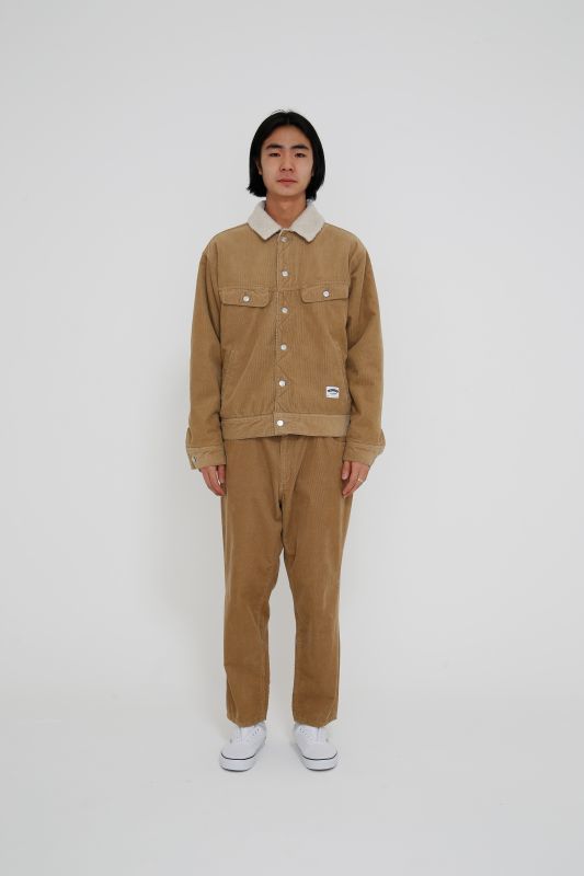 L/S CORDUROY BOA JACKET 'SHAUN' コーデュロイジャケット-ベドウィン 