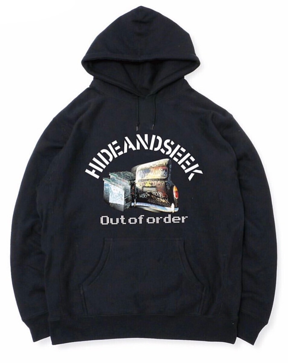 Out Of Order Hooded Sweatshirt スウェットパーカー ハイドアンドシーク 通販 Hide And Seek 店舗 Sowld