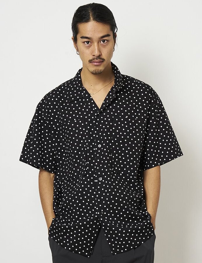 BOX POCKET S/S ドットシャツ-サノバチーズ 通販 SON OF THE CHEESE ...