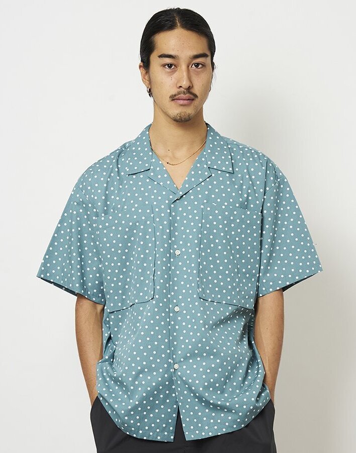 BOX POCKET S/S ドットシャツ-サノバチーズ 通販 SON OF THE CHEESE ...