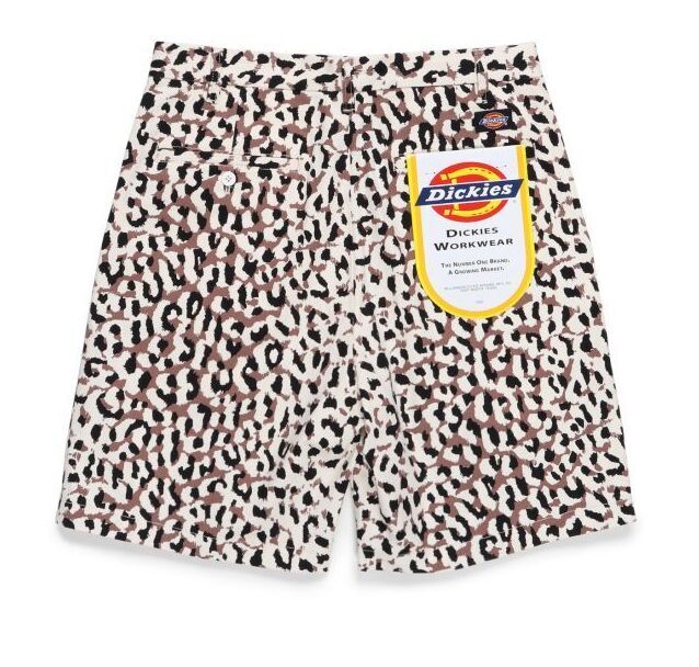 DICKIES / LEOPARD PLEATED SHORT TROUSERS ディッキーズ ダブルネーム 