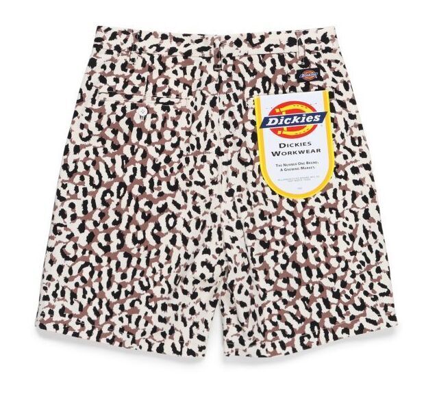 DICKIES / LEOPARD PLEATED SHORT TROUSERS ディッキーズ ダブルネーム