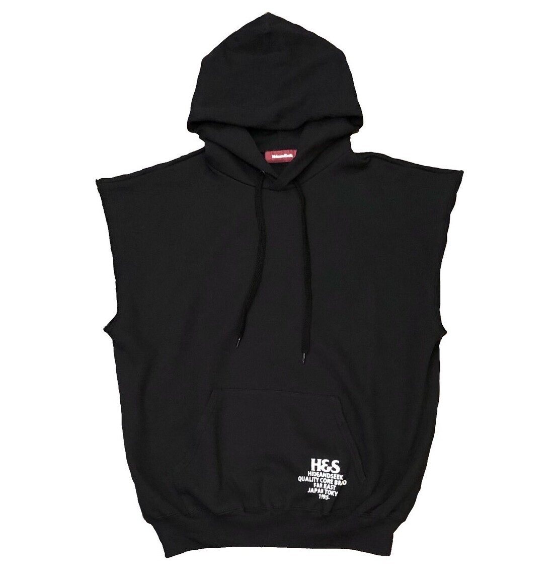 CUT OFF SWEAT VEST スウェットベスト-ハイドアンドシーク 通販 HIDE
