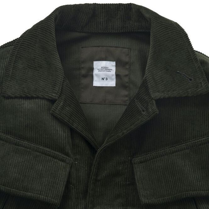 CORDUROY FATIGUE JACKET 'CLIFF' コーデュロイジャケット-ベドウィン
