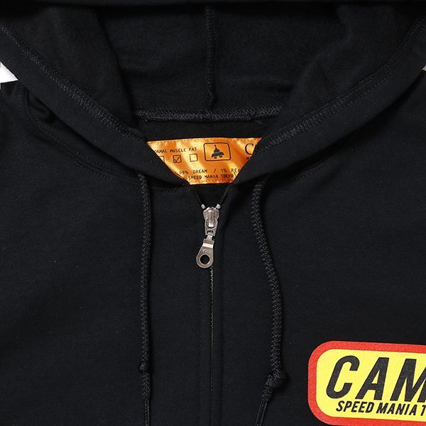 CAMS ZIP HOODIE SAMS ダブルネーム ジップアップパーカー