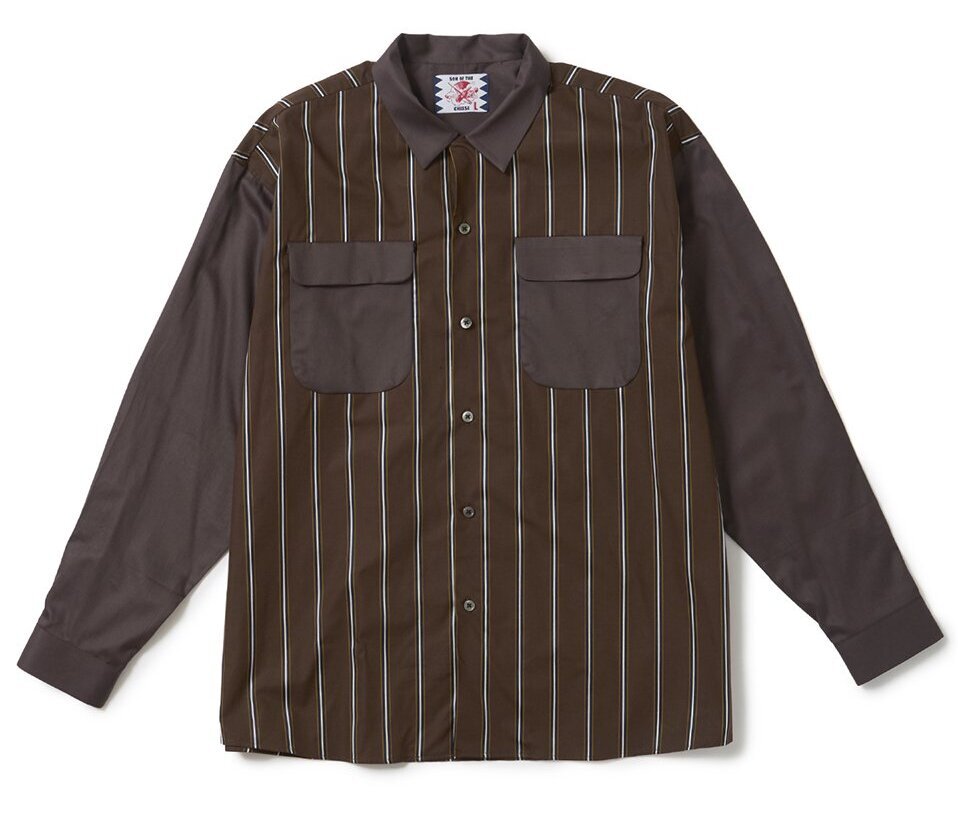 SON OF THE CHEESE 19ss STRIPES SHIRT 大名