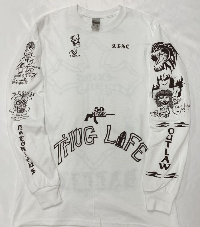 2PAC_TATOO LONGTEE ロングスリーブTシャツ-シカリオ カルテル 通販