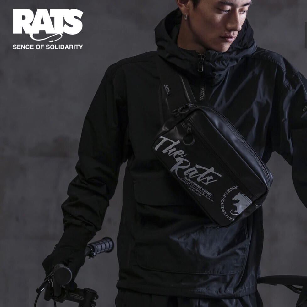 WAIST BAG ポーター ダブルネーム ウエストバッグ-ラッツ 通販 RATS ...