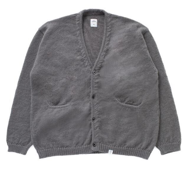 L/S MOHAIR KNIT CARDIGAN 'GODARD' モヘアカーディガン-ベドウィン