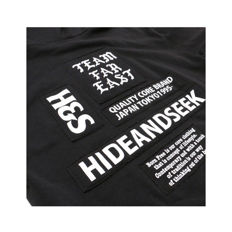 PATCH SWEAT HOODED スウェットパーカー-ハイドアンドシーク 通販 HIDE AND SEEK 店舗-SOWLD